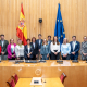 Los participantes en la jornada, en la foto de familia