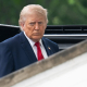 El presidente de EEUU, Donald Trump, a la salida de la Casa Blanca.  Aaron Schwartz / Zuma Press / Europa Press / Conta
