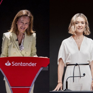 La presidenta ejecutiva de Banco Santander, Ana Botín y la presidenta de Inditex, Marta Ortega. M.DYLAN Y A.PÉREZ MECA EUROPA PRESS La presidenta ejecutiva de Banco Santander, Ana Botín y la presidenta de Inditex, Marta Ortega. M.DYLAN Y A.PÉREZ MECA EUROPA PRESS