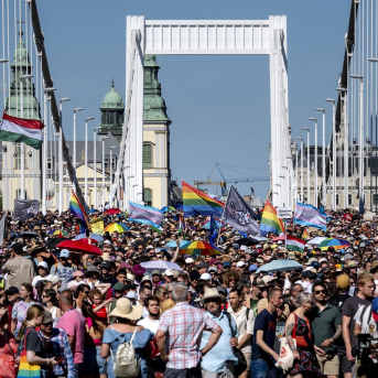 Desfile del Orgullo en Budapest Europa Press/Contacto/Bob Reijnders