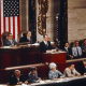 (Foto De ARCHIVO) WASHINGTON, ESTADOS UNIDOS - 2 DE JUNIO DE 1976: El Rey De España, Juan Carlos I, Ofrece Un Discurso Frente Al Congreso De Los Estados Unidos Durante Un Viaje Oficial Al País Americano. EUROPA PRESS