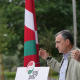 El presidente del EBB del PNV, Aitor Esteban, en Lasarte (Gipuzkoa) UNANUE-EUROPA PRESS