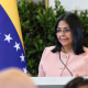 La presidenta encargada de Venezuela, Delcy Rodríguez, interviene en una reunión del Consejo Nacional de Soberanía y Paz celebrada en Caracas, Venezuela, el 29 de septiembre de 2025 Europa Press/Contacto/Wei Neiruilaquanguodaibiaoda
