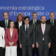 Foto de familia durante la 41 Reunió Cercle d'Economia, que se celebra hasta el miércoles en el Palau de Congressos de Catalunya DAVID ZORRAKINO - EUROPA PRESS