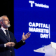 El presidente de Telefónica, Marc Murtra, durante la presentación del 'Día del inversor' de la compañía, a 4 de noviembre de 2025, en Madrid (España). TELEFÓNICA