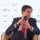 El ministro para la Transformación Digital y de la Función Pública, Óscar López, interviene durante un desayuno informativo de Europa Press, a 3 de abril de 2025, en Madrid (España). Jesús Hellín - Europa Press