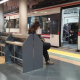 Apoyo isquiático en la estación de Atocha Cercanías CERCANÍAS MADRID