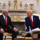 Archivo - El primer ministro de Israel, Benjamin Netanyahu, y el presidente de EEUU, Donald Trump, en una reciente visita a la Casa Blanca.- OFICINA DEL PRIMER MINISTRO DE ISRAEL - Archivo