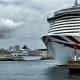 Cruceros en el puerto de A Coruña. AUTORIDAD PORTUARIA DE A CORUÑA