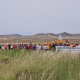 Marcha al polígono de tiro de las Bardenas. ASAMBLEA ANTIPOLÍGONO