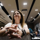 La exmilitante socialista Leire Díez durante una rueda de prensa, en el Hotel Novotel, a 4 de junio de 2025, en Madrid  (España). Carlos Luján - Europa Press