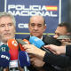 El ministro del Interior, Fernando Grande-Marlaska, durante la puesta en funcionamiento del Centro de Mando (CENAM) del dispositivo de seguridad para la visita del Papa Eduardo Parra - Europa Press