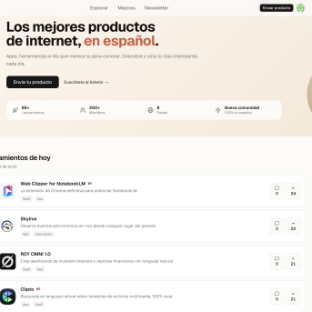 SUBE.dev impulsa los mejores productos digitales con votaciones y listados diarios SUBE.dev impulsa los mejores productos digitales con votaciones y listados diarios