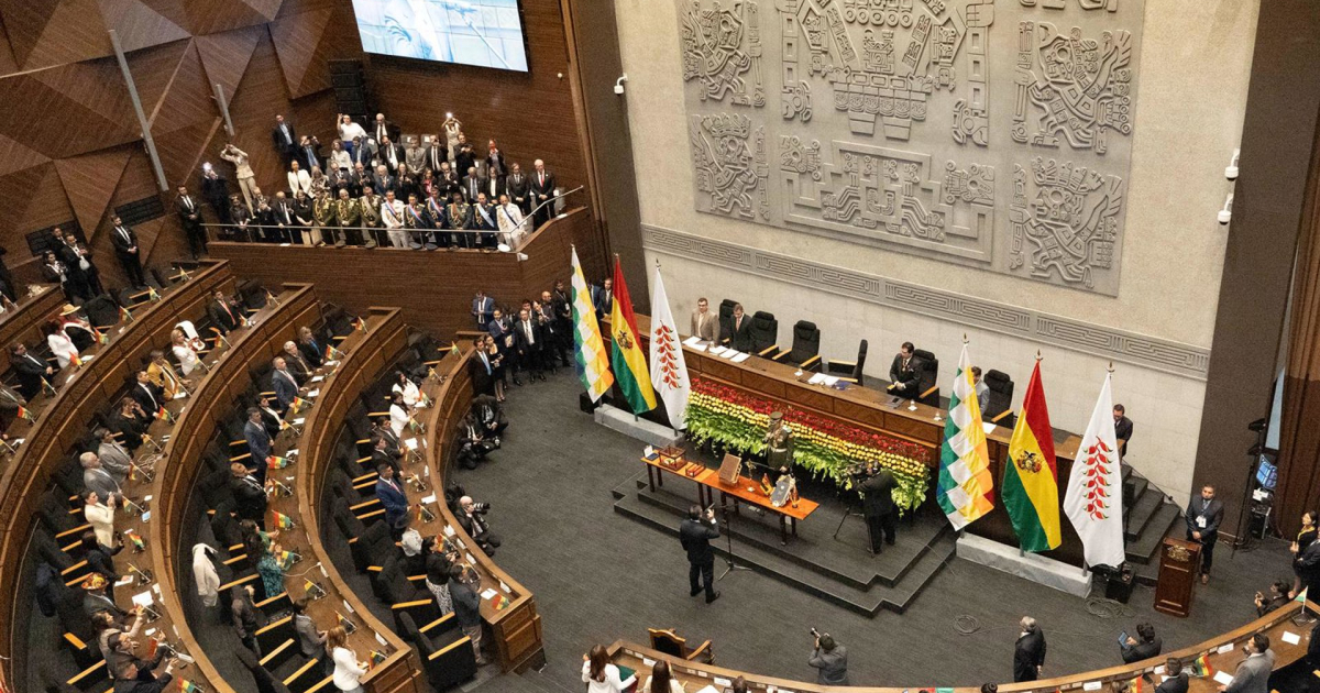 The Parliament of Bolivia gives the green light to the State of Exception Law that reinforces the president's power