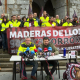 Rueda de prensa del comité de empresa de Maderas Llodio EUROPA PRESS