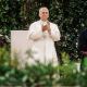 El Papa León XIV durante el encuentro con la comunidad diocesana, en el Estadio Bernabéu, a 8 de junio de 2026, en Madrid (España) | Carlos Luján