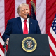 El presidente de Estados Unidos, Donald Trump, en una imagen de archivo Kyle Mazza - Pool via CNP / Zuma Press / Europa Pr