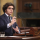 El diputado de Vox José María Figaredo interviene durante una sesión plenaria en el Congreso. Eduardo Parra - Europa Press