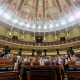 Decenas de personas asisten a la jornada de Puertas Abiertas de hace un año en el Congreso de los Diputados, Ricardo Rubio - Europa Press