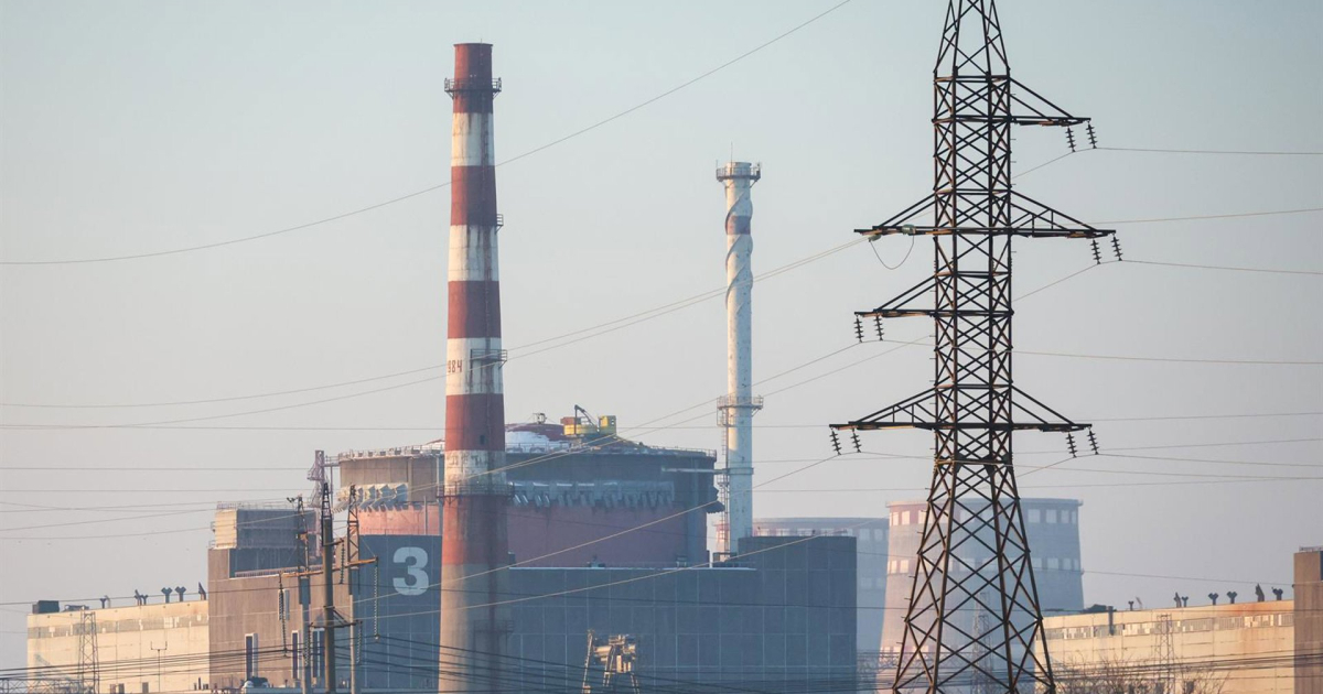 Russia accuses Ukraine of attacking a transport workshop at the Zaporizhzhia nuclear power plant