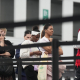 Varias personas hacen cola en Barcelona para la regularización extraordinaria de inmigrantes. David Zorrakino/Europa Press.