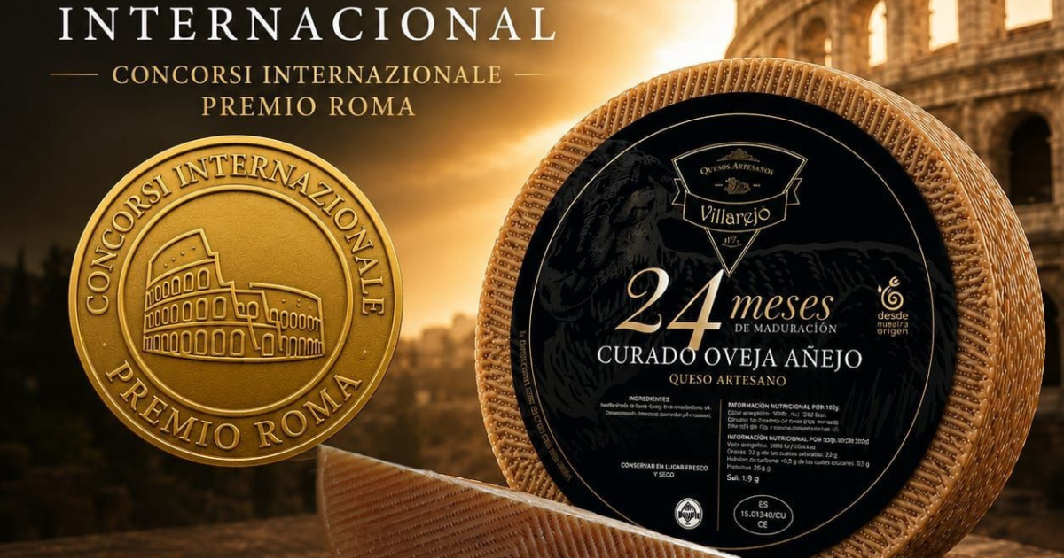 Rome chooses a cheese from Cuenca as Best International Sheep Cheese
