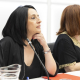 La secretaria de Organización del PSOE, Rebeca Torró, y la presidenta del partido, Cristina Narbona PSOE / EVA ERCOLANESE