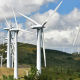 Parque eólico. Molinos. Aerogeneradores. PODEMOS