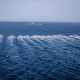 Imagen de archivo de barcos iraníes en el estrecho de Ormuz -/Sepahnews via ZUMA Wire/dpa