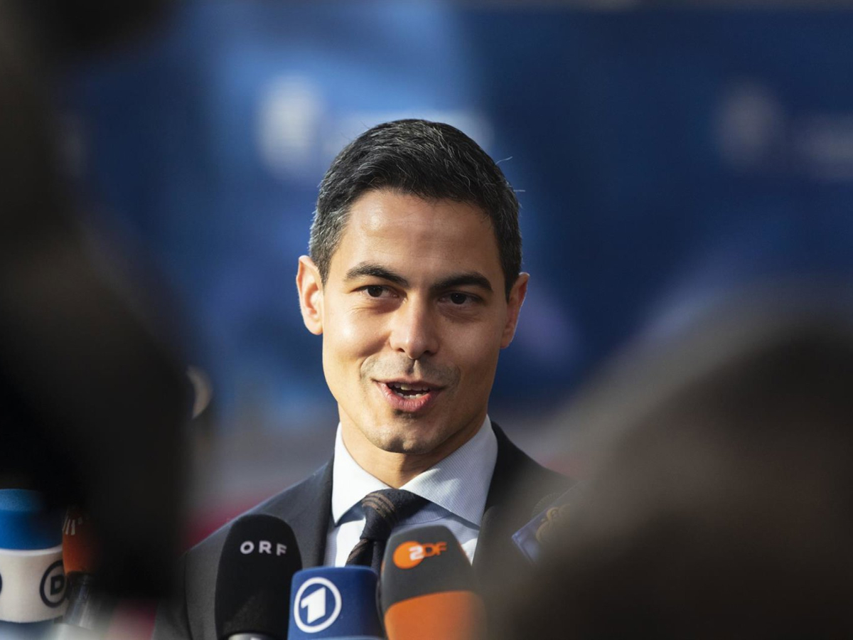 The Dutch Prime Minister, Rob Jetten, during a summit of EU leaders. Europa Press/Contacto/Nicolas Landemard The Dutch Prime Minister, Rob Jetten, during a summit of EU leaders. Europa Press/Contacto/Nicolas Landemard
