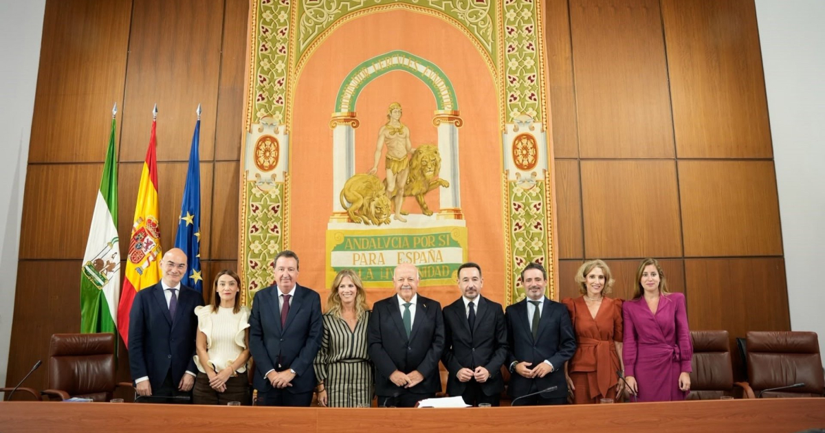 The new Board of the Andalusian Parliament holds its first meeting of the XIII legislature this Wednesday