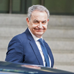 El expresidente del Gobierno José Luis Rodríguez Zapatero a su llegada a la Audiencia Nacional, a 17 de junio de 2026, en Madrid (España).  César Vallejo Rodríguez - Europa Press