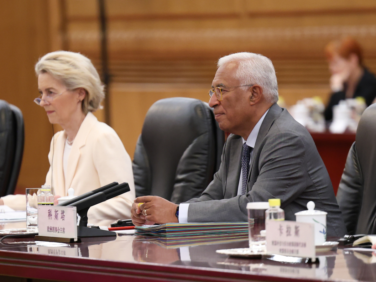 President Costa and President Von der Leyen meet Premier of China President Costa and President Von der Leyen meet Premier of China