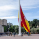 Acto de izado solemne de bandera con motivo de la festividad de San Isidro, en los Jardines del Descubrimiento de la Plaza de Colón, a 15 de mayo de 2026, en Madrid (España). Alberto Ortega - Europa Press