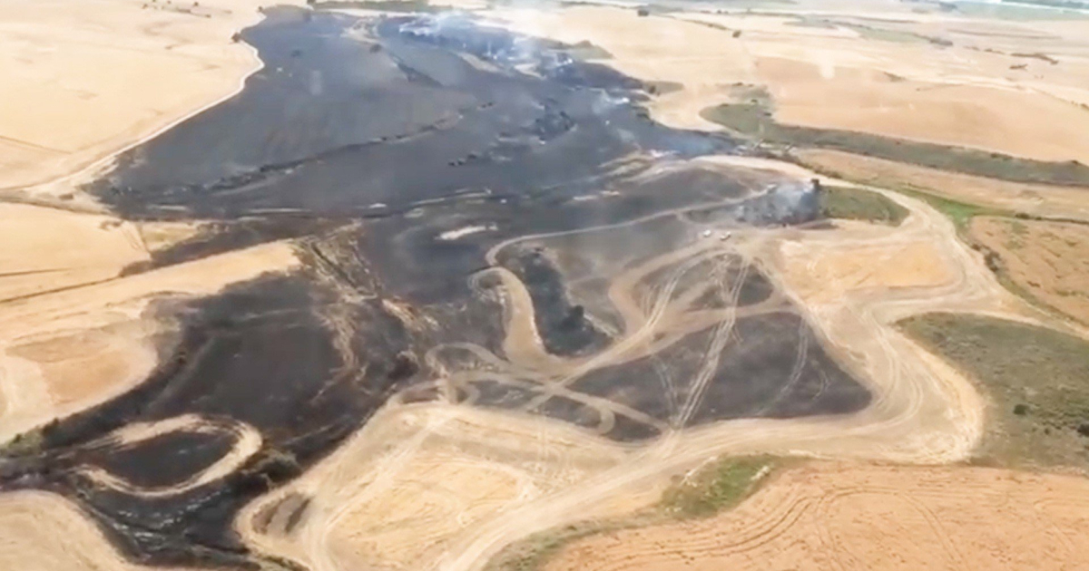 UAGA-COAG calls for extreme responsibility from the Aragonese countryside in the face of fire risk