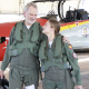 Felipe VI y la Princesa Leonor realizan un vuelo de instrucción en la Academia General del Aire (AGA), en San Javier, Murcia, en el marco de la instruccíón militar de la heredera a la corona. CASA REAL