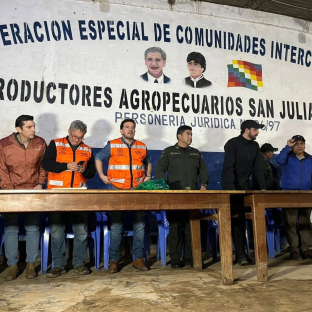 Reunión para levantamiento de bloqueos en Santa Cruz (Bolivia) a 20 de junio de 2026 ADMINISTRADORA BOLIVIANA DE CARRETERAS Reunión para levantamiento de bloqueos en Santa Cruz (Bolivia) a 20 de junio de 2026 ADMINISTRADORA BOLIVIANA DE CARRETERAS