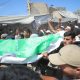 Funeral de una persona fallecida en los bombardeos israelíes en la Franja de Gaza Europa Press/Contacto/Hassan al-Jedi