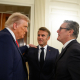 Donald Trump, Emmanuel Macron y Keir Starmer  Europa Press/Contacto/White House
