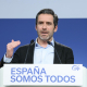 El portavoz del PP, Borja Sémper, durante una rueda de prensa posterior al Comité de Dirección del PP, en la sede del partido, a 13 de enero de 2025, en Madrid (España). Marta Fernández - Europa Press