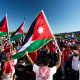 Aficionados de Jordania antes del partido contra la selección de Argelia en el Mundial de Fútbol de 2026, celebrado en el San Francisco Bay Area Stadium de Santa Clara, California (archivo) Chris Putnam/ZUMA Press Wire/dpa