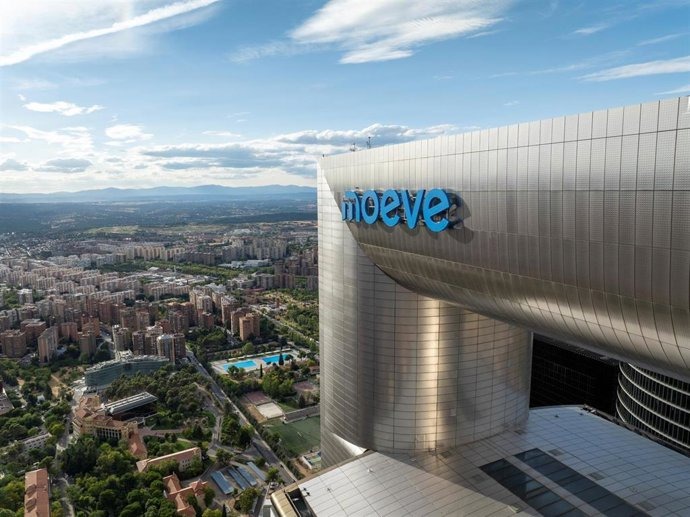 Archivo - Sede de Moeve con logo en lo alto | Europa Press Archivo - Sede de Moeve con logo en lo alto | Europa Press