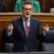 El ministro de la Presidencia, Relaciones con las Cortes y Justicia, Félix Bolaños, interviene durante una sesión de control al Gobierno Eduardo Parra - Europa Press