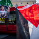 Activistas reclaman en Roma, Italia, la liberación de los diez activistas del Convoy Terrestre Global Sumud detenidos en Libia Europa Press/Contacto/Marco Di Gianvito