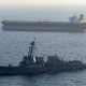 El destructor lanzamisiles 'USS Rafael Peralta' en una imagen de archivo. CENTCOM EN X