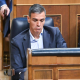 El presidente del Gobierno, Pedro Sánchez,  esta miércoles en el Congreso de los Diputados Gustavo Valiente - Europa Press