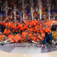 El Valencia Basket celebra en la pista del Palau Blaugrana el título de Liga Endesa 2025/26 | Europa Press