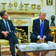 Donald Trump y Mark Rutte Europa Press/Contacto/Aaron Schwartz - Pool via CN