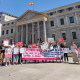 Organizaciones de interinos frente al Congreso ARAÚZ DE ROBLES