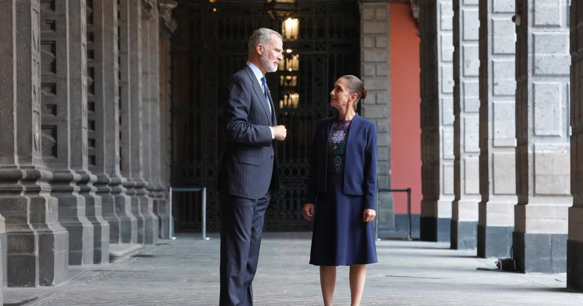 Spain and Mexico bring positions closer with the meeting between Felipe VI and Sheinbaum after years of diplomatic tensions